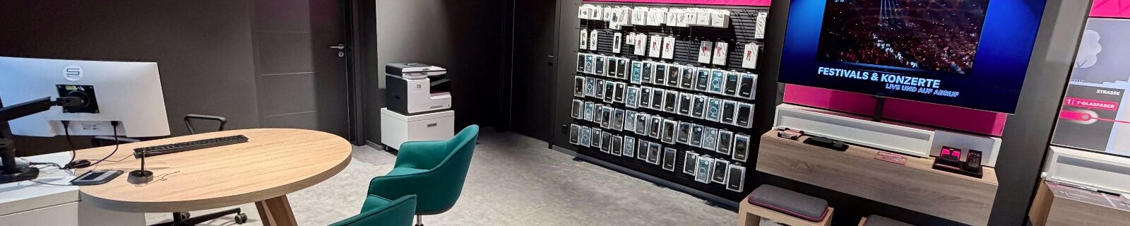 Innenansicht Shop Syto - Telekom Partner in Taunusstein